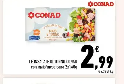 Insalate di tonno Conad