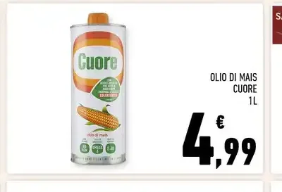 Olio di mais Cuore
