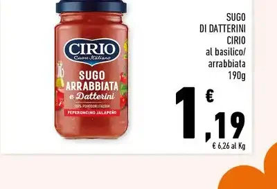 Sugo di datterini Cirio
