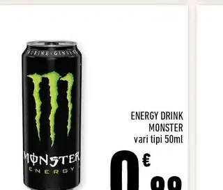 Energy drink Monster