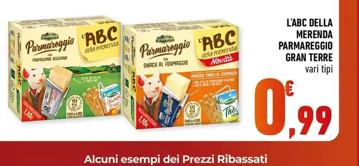 L'ABC della Merenda Parmareggio Gran Terre