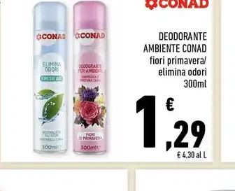 Deodorante ambienti Conad