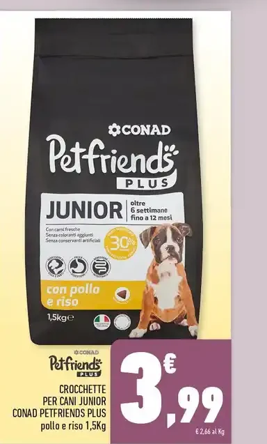 Crocchette per cani junior