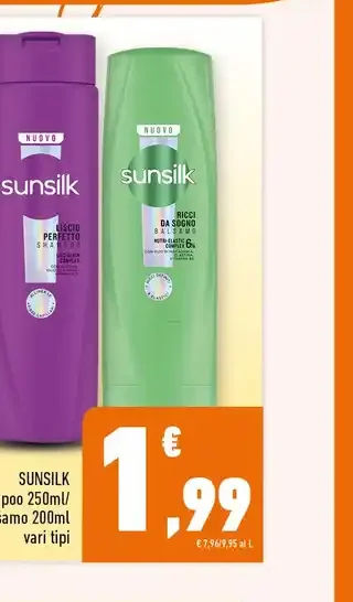 Shampoo e balsamo Sunsilk