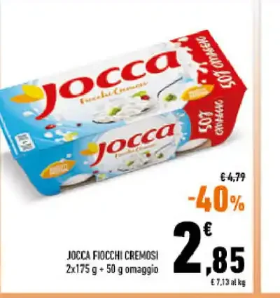Fiocchi cremosi Jocca