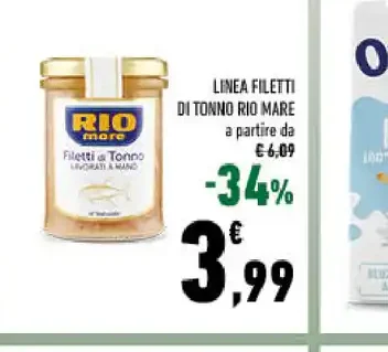 Filetti di tonno Rio Mare