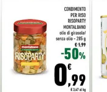Condimento per riso Risoparty Montalbano