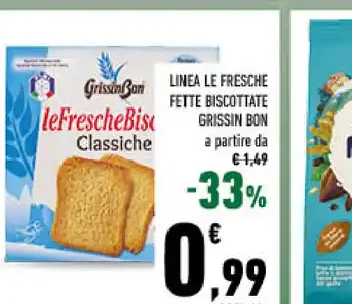 Fette biscottate Le Fresche Biscottate