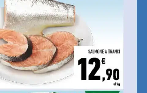 Salmone a tranci