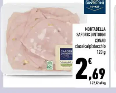 Mortadella classica/pistacchio