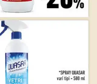 Spray Quasar vetri