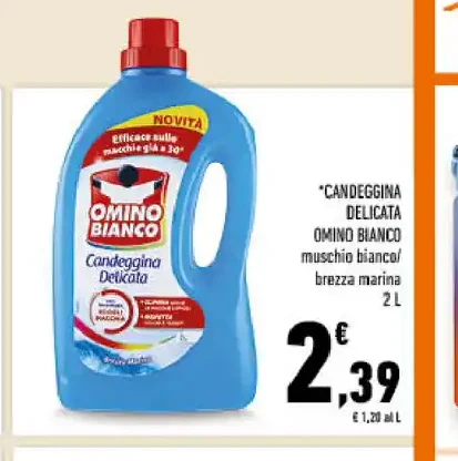 Candeggina delicata Omino Bianco
