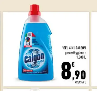 Detersivo Calgon 4 in 1