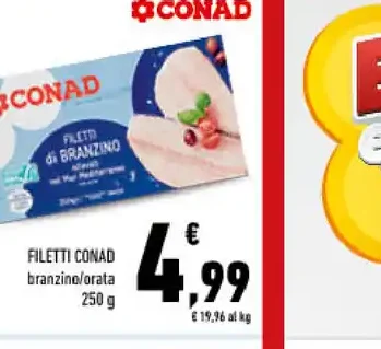 Filetti di branzino/orata