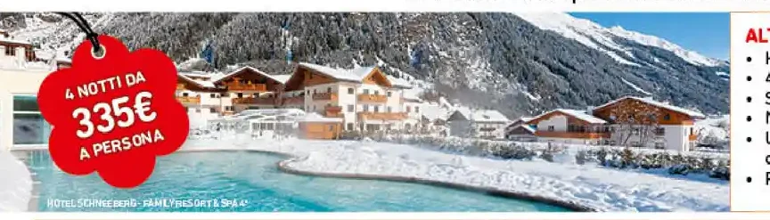 Soggiorno Hotel Schneeberg Family Resort & Spa