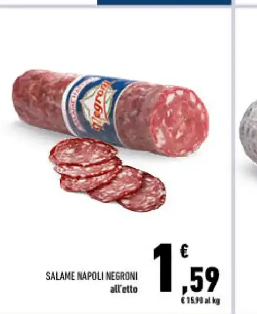 Salame Napoli Negroni