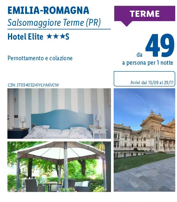 Hotel Elite, Salsomaggiore Terme