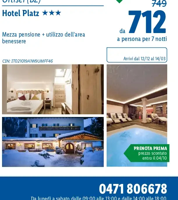 Hotel Platz, Ortisei