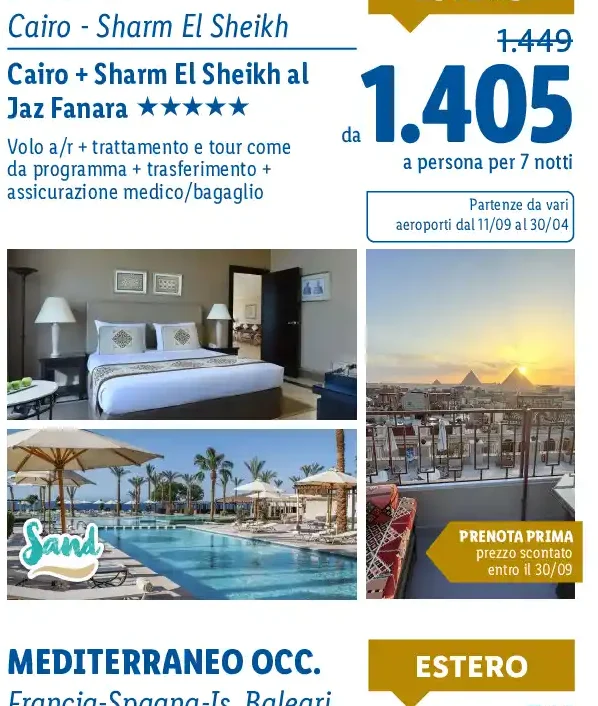 Cairo + Sharm El Sheikh al Jaz Fanara