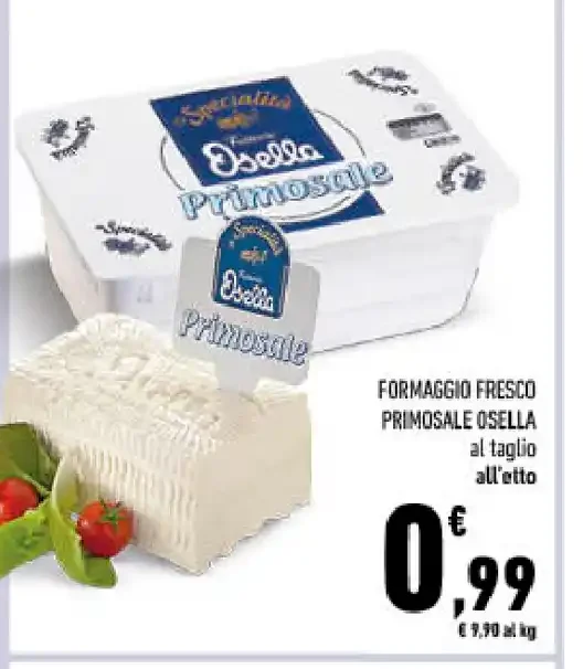 Formaggio fresco Primosale Osella