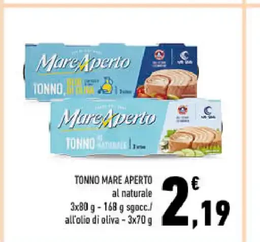 Tonno Mare Aperto al naturale