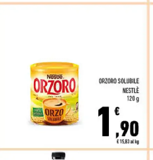 Orzo solubile Orzoro