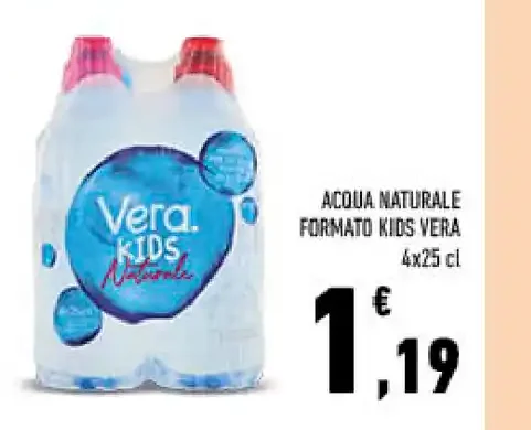 Acqua naturale Vera Kids