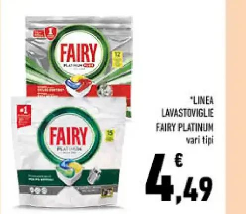 Lavastoviglie Fairy Platinum