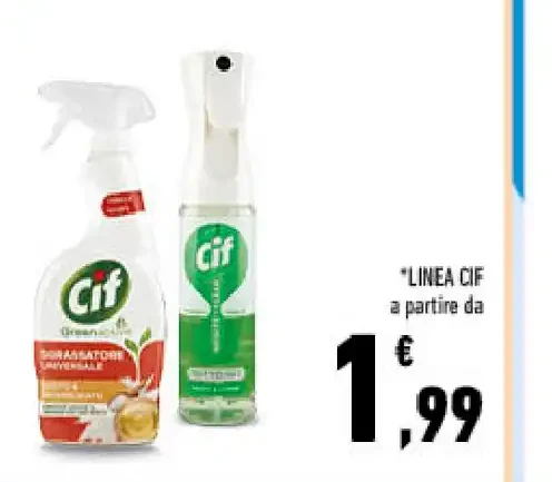 Linea detergenti Cif