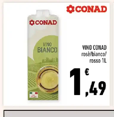 Vino Conad bianco