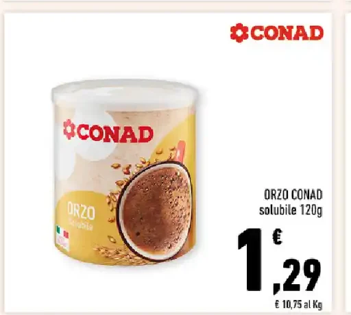 Orzo solubile Conad
