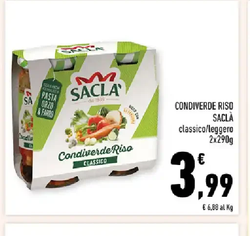 Condire riso Saclà