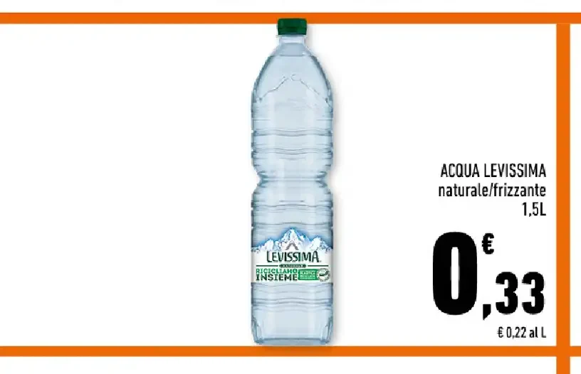 Acqua naturale