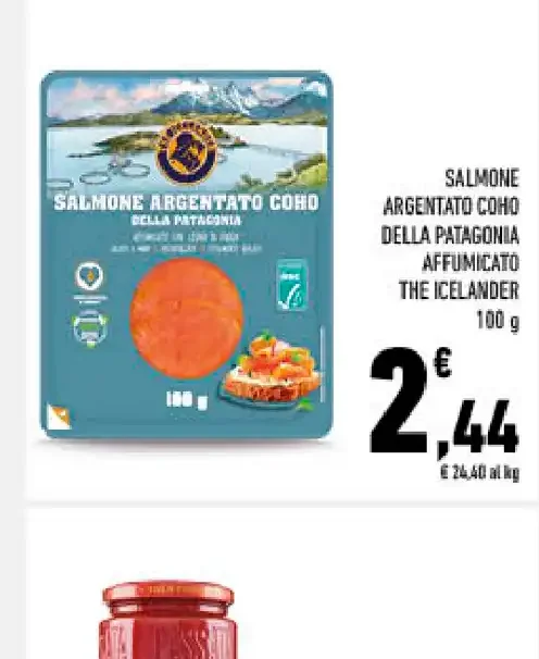 Salmone argentato coho affumicato The Icelandic