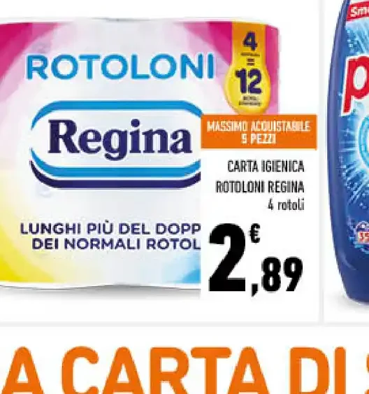 Carta igienica Rotoloni Regina
