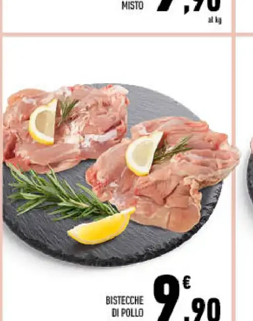 Bistecche di pollo