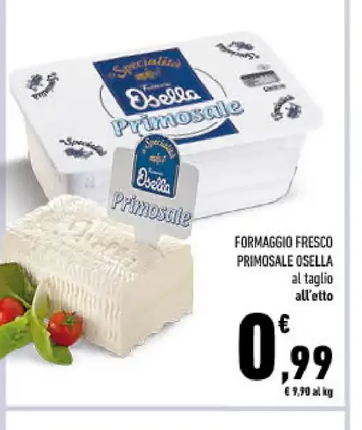 Formaggio fresco Primosele Osella
