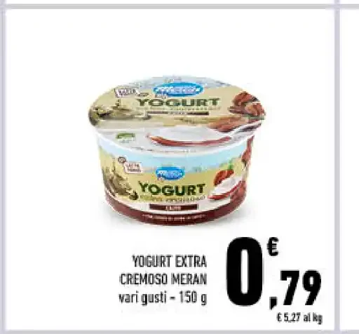 Yogurt extra cremoso Meran