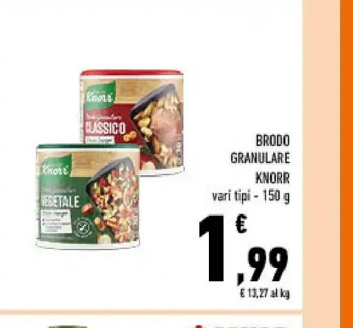 Brodo granulare Knorr