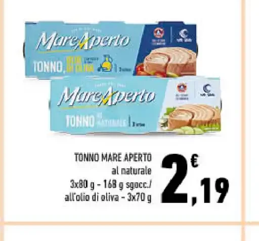 Tonno Mare Aperto al naturale
