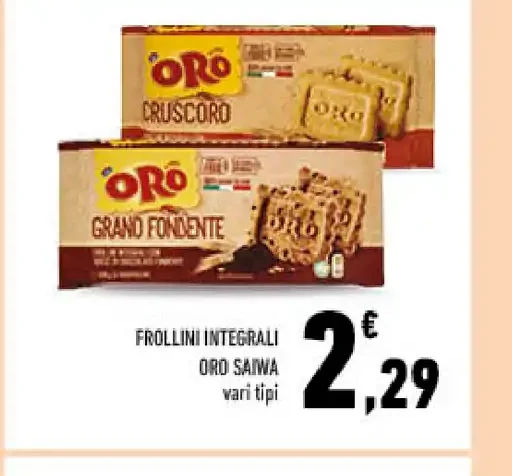 Frollini integrali Oro Saiwa