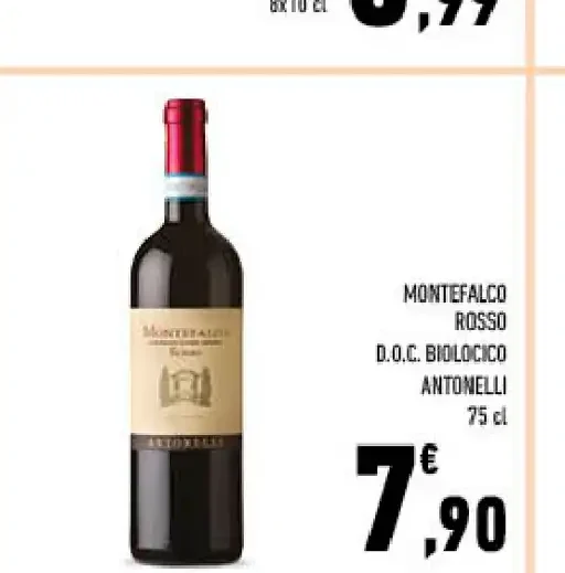 Montefalco Rosso DOC biologico Antonelli