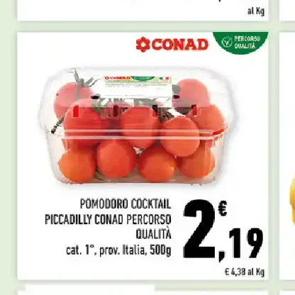 Pomodoro cocktail Piccadilly Conad