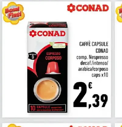 Capsule caffè espresso