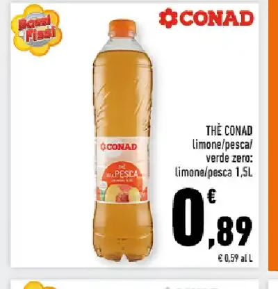 Tè al limone e pesca