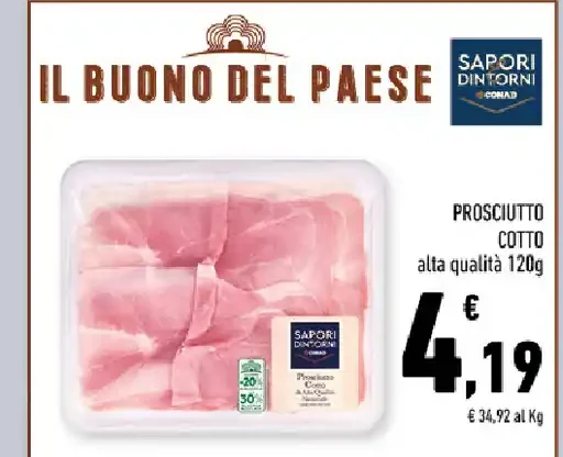 Prosciutto cotto
