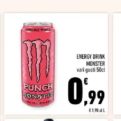 Energy drink Monster Punch