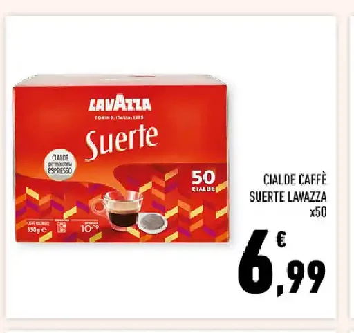 Cialde caffè Suerte Lavazza