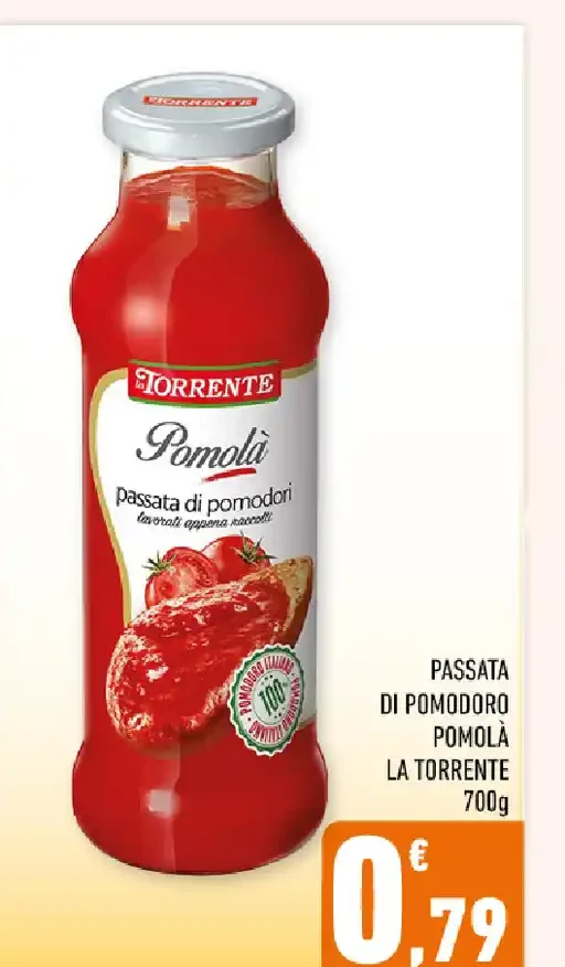 Passata di pomodoro Pomolà La Torrente