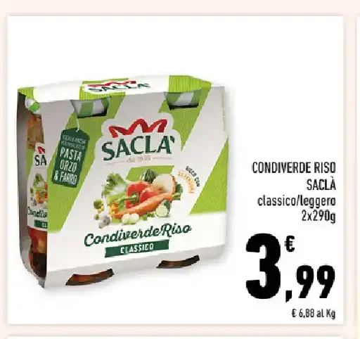 Condire riso Saclà